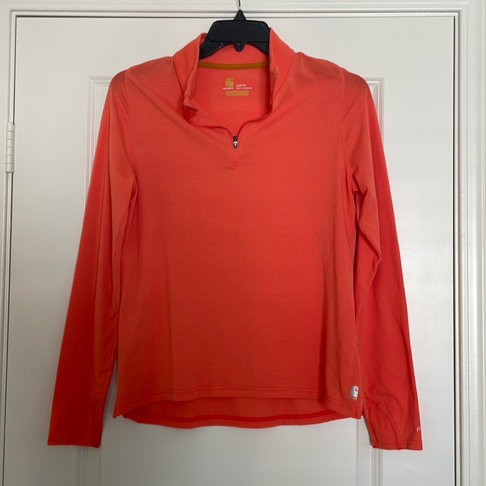 Carhartt 1/4 zip pullover women’s size large